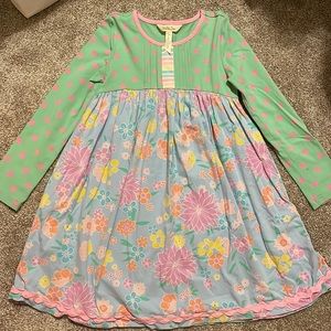 Matilda Jane, size 6 polkadot and floral dress